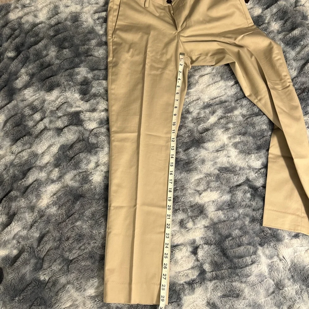 Michael Kors Tan Chinos Straight Leg Business Casual - Picture 4 of 5